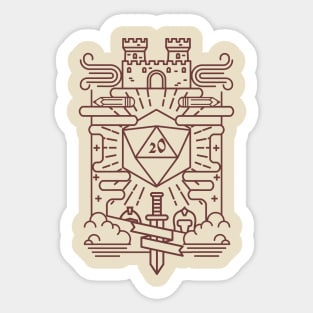 Whimsical RPG Sticker